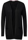 Offener Cardigan black