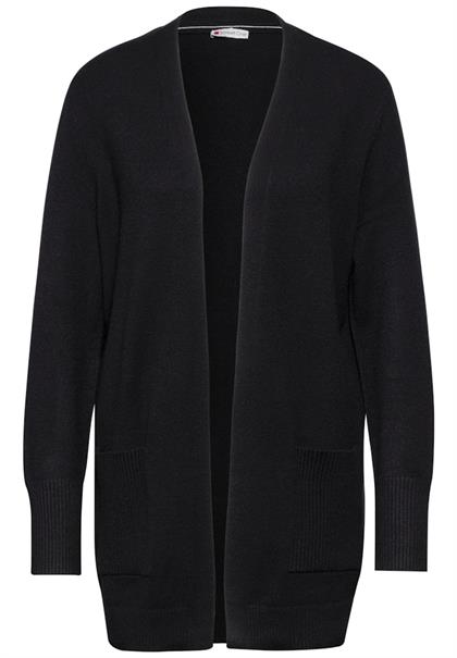 Offener Cardigan black
