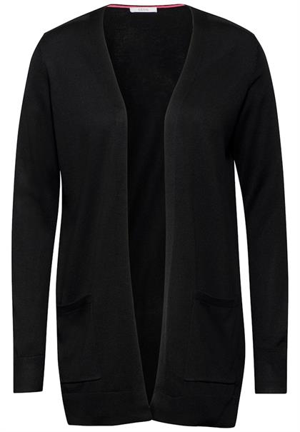 Offener Cardigan black