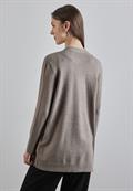 Offener Cardigan breezy beige mel.