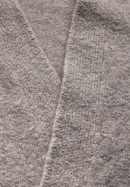 Offener Cardigan breezy beige mel.