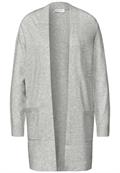 Offener Cardigan heather grey mel.