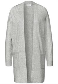 Offener Cardigan heather grey mel.