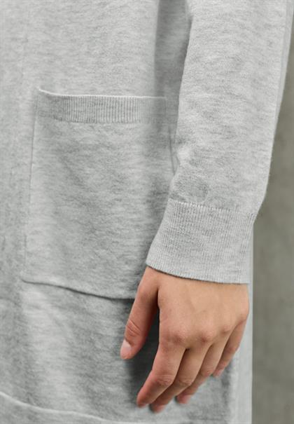 Offener Cardigan heather grey mel.