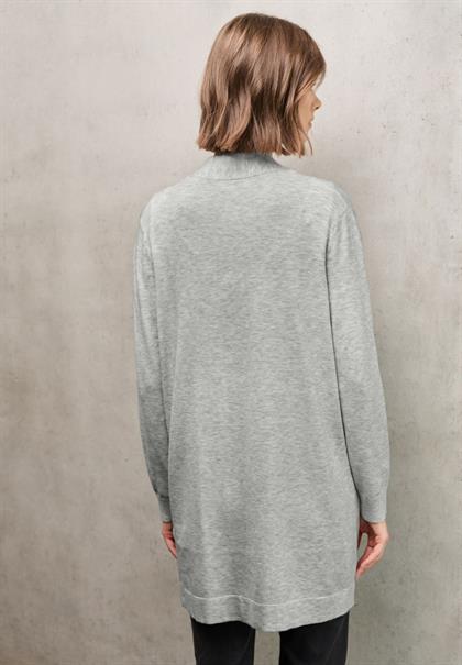 Offener Cardigan heather grey mel.