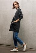 Offener Cardigan industrial grey mel.