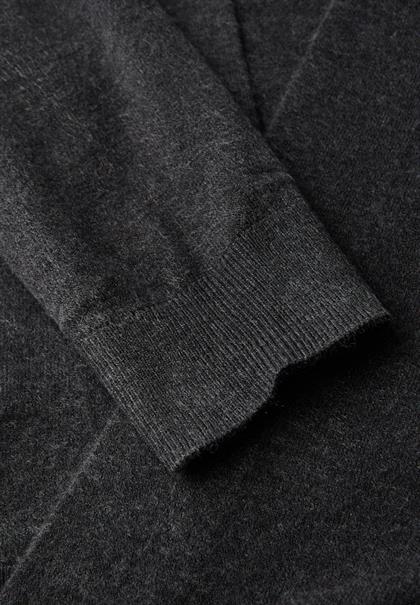 Offener Cardigan industrial grey mel.