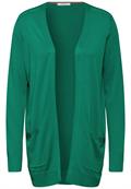 Offener Cardigan malachite green