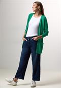 Offener Cardigan malachite green