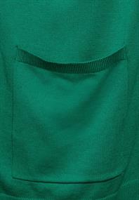 Offener Cardigan malachite green