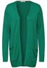 Offener Cardigan malachite green