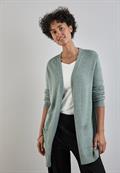 Offener Cardigan temper mint mel.
