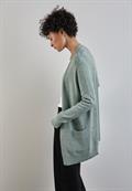 Offener Cardigan temper mint mel.