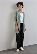 Offener Cardigan temper mint mel.