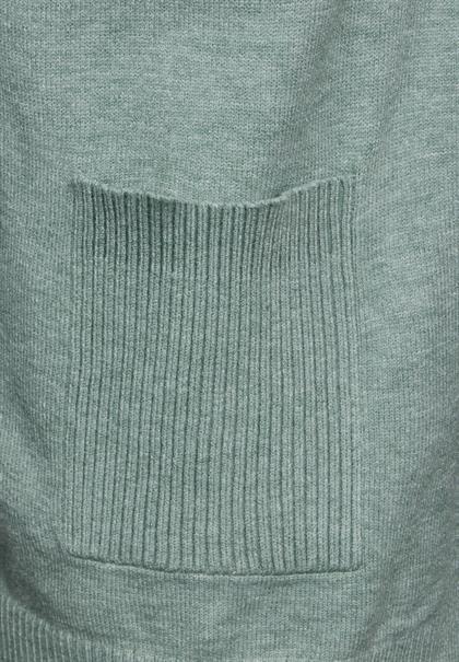 Offener Cardigan temper mint mel.