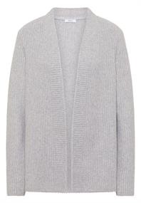 Offener Cosy Cardigan luna grey melange