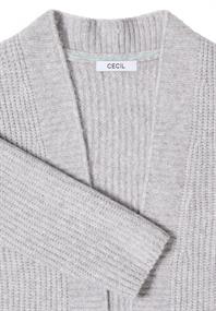 Offener Cosy Cardigan luna grey melange