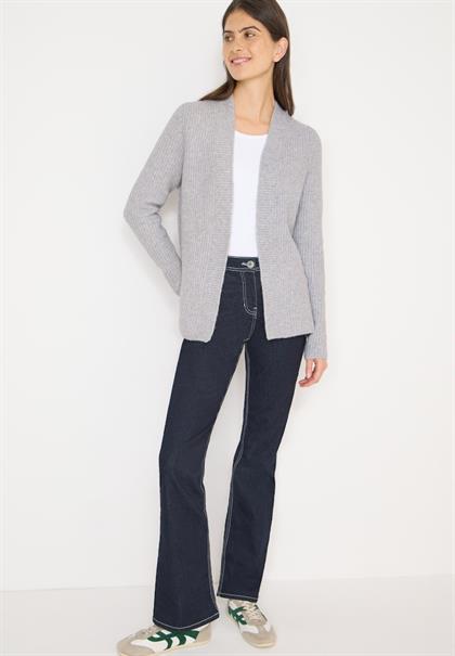 Offener Cosy Cardigan luna grey melange