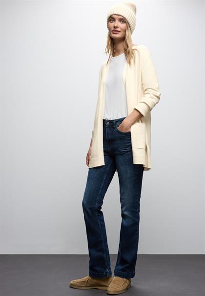 Offener Cosy Cardigan soft beige