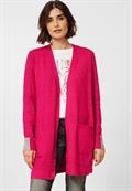 Offener cosy Longcardigan dynamic pink