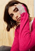 Offener cosy Longcardigan dynamic pink