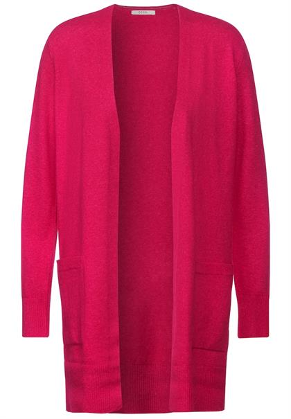 Offener cosy Longcardigan dynamic pink