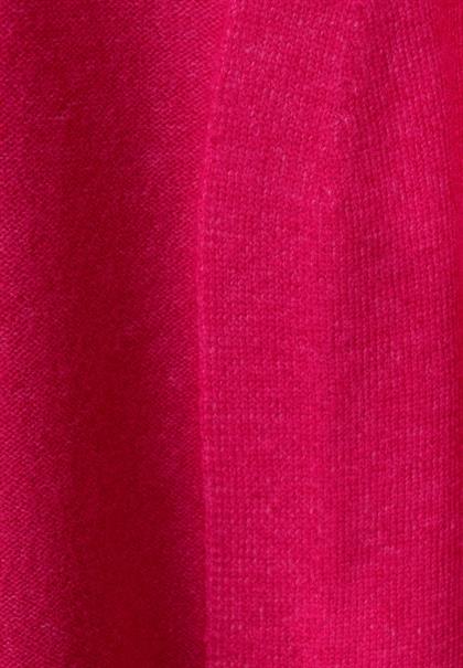 Offener cosy Longcardigan dynamic pink