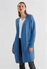 Offener Long Cardigan lapis blue melange