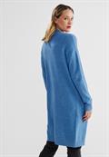 Offener Long Cardigan lapis blue melange