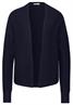 Offener Strukturcardigan deep blue