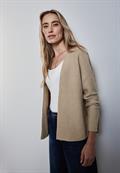 Offener Strukturcardigan honey sand mel.