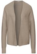 Offener Strukturcardigan honey sand mel.
