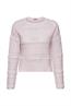 Offenmaschig gestrickter Pullover lilac 5