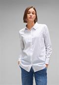 Office Longbluse white