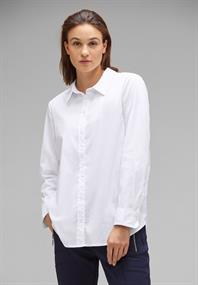 Office Longbluse white