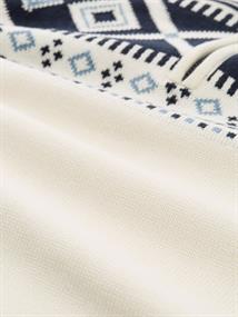 offwhite fair isle design