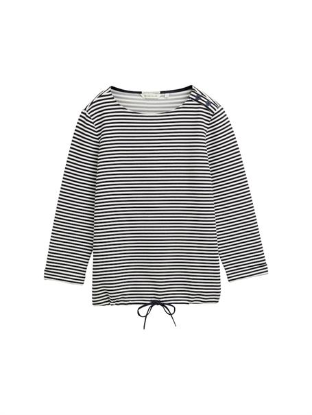 offwhite navy regular stripe