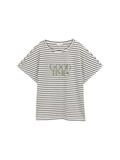 offwhite navy tee stripe