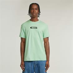 Old skool logo r t birds egg green