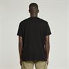 Old skool logo r t dk black