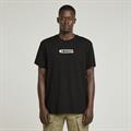 Old skool logo r t dk black