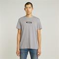 Old skool logo r t grey alloy