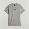Old skool logo r t grey alloy