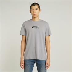 Old skool logo r t grey alloy