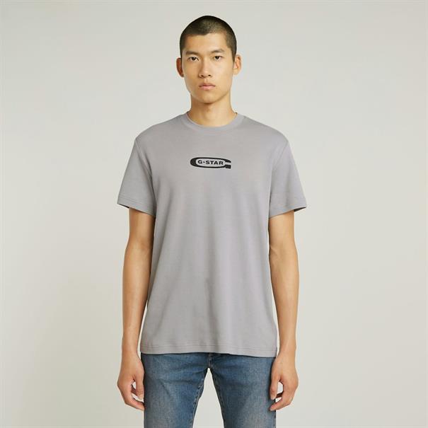 Old skool logo r t grey alloy