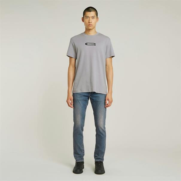 Old skool logo r t grey alloy