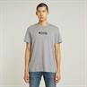 Old skool logo r t grey alloy