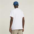 Old skool logo r t white