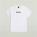 Old skool logo r t white