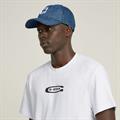 Old skool logo r t white